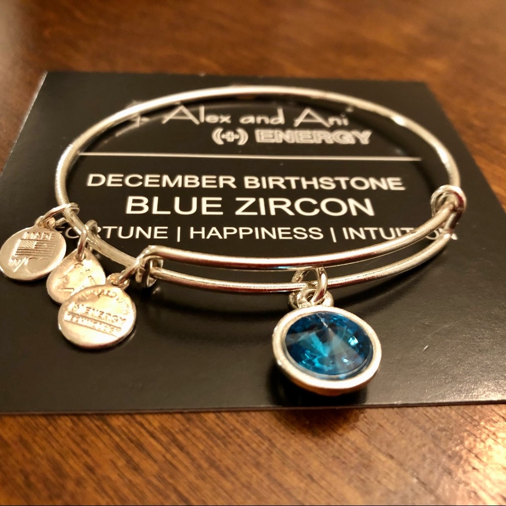 Alex and Ani December Birthstone Bracelet